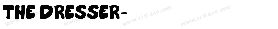 THE DRESSER字体转换
